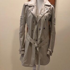 Diesel Beige Coat - size Medium